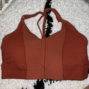 Nike Indy Burnt orange sports bra